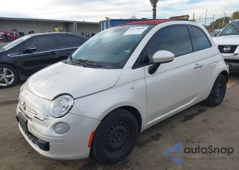2013 Fiat 500C Pop from USA, damaged, VIN 3C3CFFDR1DT678096